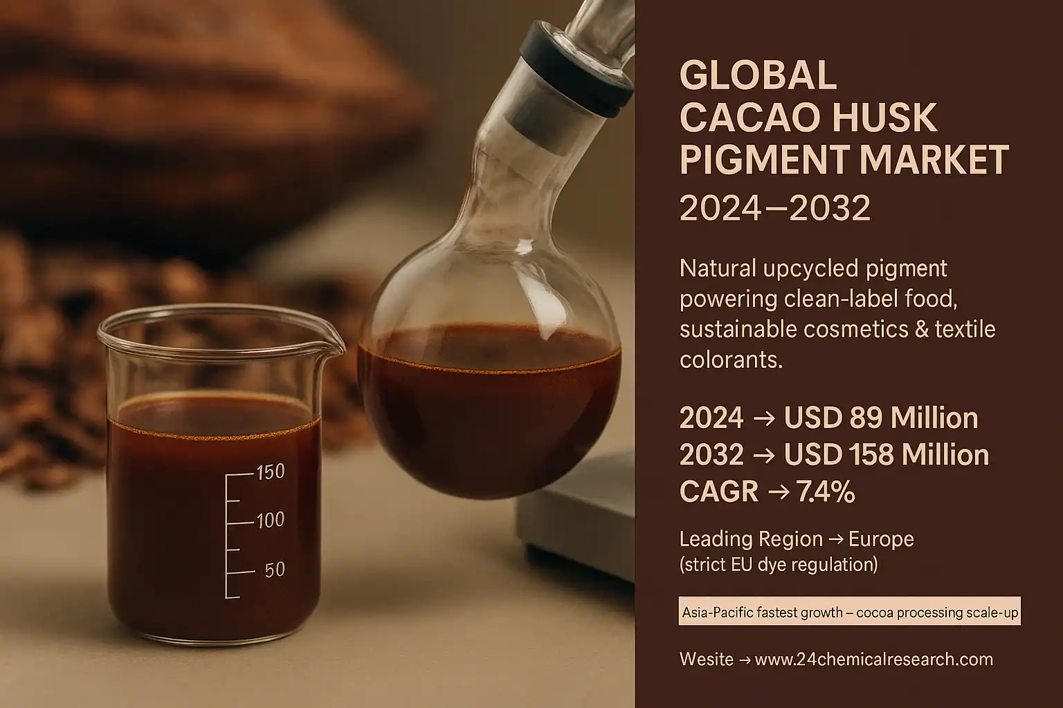 Global Cacao Husk Pigment market 24chemicalresearch