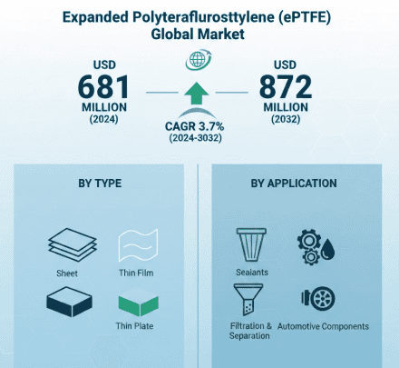 Expanded Polytetrafluoroethylene Market