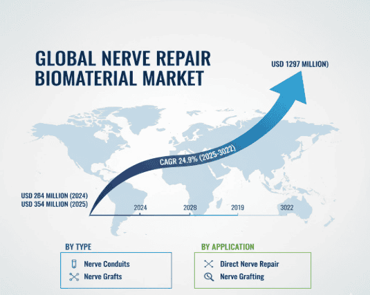 Global Nerve Repair Biomaterial Market