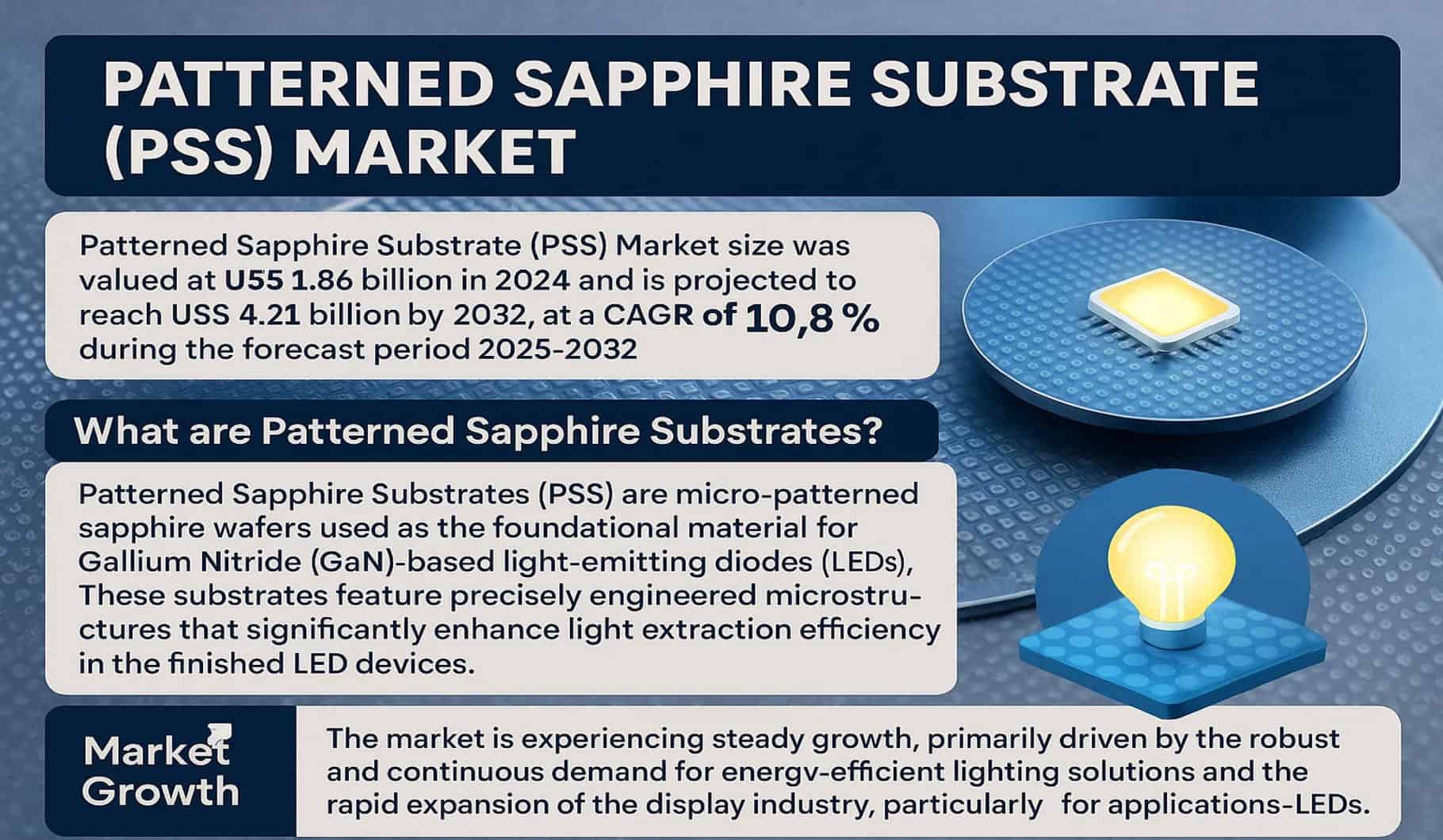 Patterned Sapphire Substrate PSS Market