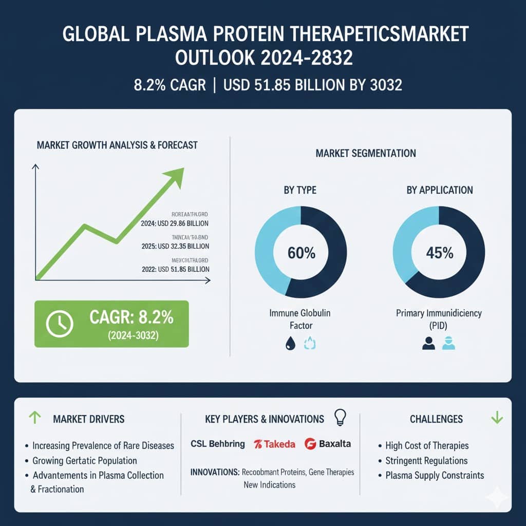 Plasma Protein Therapeutics Market
