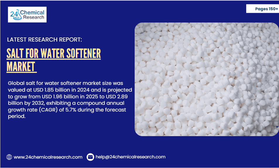 Global salt for water softener market