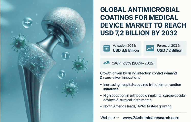 Global Antimicrobial Coatings for Medical Device market