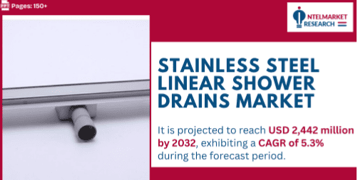 Stainless Steel Linear Shower Drains Market