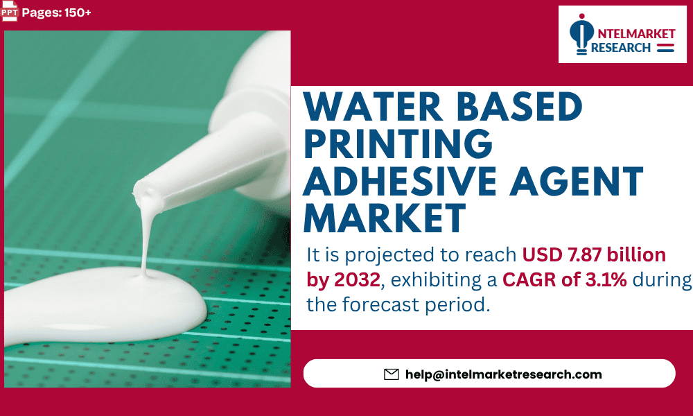 Water Based Printing Adhesive Agent Market